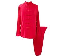 Uniforme De Tai Chi para Artes Marciales, Disfraz Chino, Uniforme De Artes Marciales, Ropa De Kung Fu, Ropa De Entrenamiento De Algodón, Traje Deportivo， Ropa De Wing Chun E,S