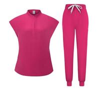 Uniforme Sanitario Mujer Pet Suit Scrubs Lab Coat Uniform SPA(Color 2,M)