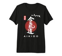 Uniformes de Aikido/Trajes de Aikido/Equipo de Aikido/Caligrafía Camiseta Premium