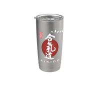 Uniformes de Aikido/Trajes de Aikido/Equipo de Aikido/Caligrafía Vaso térmico de acero inoxidable de doble pared