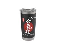 Uniformes de Aikido/Trajes de Aikido/Equipo de Aikido/Caligrafía Vaso térmico de acero inoxidable de doble pared