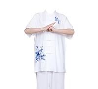 Uniformes de artes marciales tradicionales, Conjuntos de traje de Kung Fu, ropa de Tai-Chi for mujer, uniforme tradicional, multicolor, varios tamaños(XS)