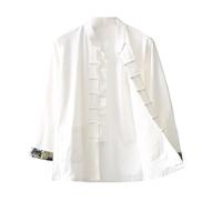 Uniformes de Wing Chun-Uniformes de Kung Fu Bruce Lee, Ropa Tradicional China, Ropa de Artes Marciales Tai Chi Ropa de Artes Marciales Tai Chi White-XL