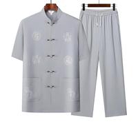 Uniformes para Tai-Chi,Marciales Kung Fu Camisetas Tang,Tradicional Chino Uniforme Está Hecho,Trajes ligeros para meditación y qigong,FáCil De Poner Y Quitar,para Entrenamiento competición