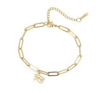 unift Ojo de Horus Pulseras Tobilleras de Acero Inoxidable Chic Simple Antiguo Símbolo Ojo de Horus Pulsera Clip Tobillera Amuleto Protector Joyería, Talla única, Acero inoxidable, No Gemstone