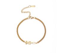 UNIFT Pulsera candelabro judío de acero inoxidable para mujer - Retro - Israel - Estrella de David - Pulseras - Joyas Hanukkah, 0.98 inches, Acero inoxidable