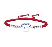 UNIFT Pulsera de fútbol americano para mujer, de acero inoxidable, ajustable, con diseño de casco de fútbol, joyería deportiva, regalo para los amantes del fútbol