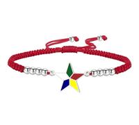 UNIFT Pulsera drusa de estrella de cinco colores para mujer, acero inoxidable, religiosa, cultural, drusa, símbolo de fe, regalo para familiares y amigos drusos, One Size, Acero inoxidable, Sin piedra