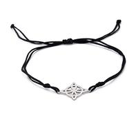 unift Pulsera Para las Mujeres Celta Nudo de Bruja Mágica en Capas Pulsera de Acero Inoxidable Encanto Místico Pulseras de Cuerda Celtic Joyería