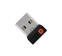 Unifying - Receptor adaptador USB para dispositivos Logitech, 6 emparejamientos, M310, M325, M525, M705, K400 Plus, color negro