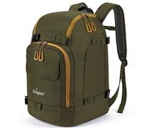 Unigear Bolsa para Botas de Esquí Mochila con Compartimientos de Botas Ropa Casco y Correa para Tabla de Snowboard Gran Capacidad de 55L de Hombre y Mujer Unisex