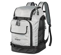 Unigear Bolsa para Botas de Esquí Mochila con Compartimientos de Botas Ropa Casco y Correa para Tabla de Snowboard Gran Capacidad de 55L de Hombre y Mujer Unisex