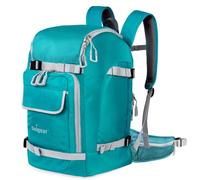 Unigear Bolsa para Botas de Esquí Mochila con Compartimientos de Botas Ropa Casco y Correa para Tabla de Snowboard Gran Capacidad de 70L de Hombre y Mujer Unisex