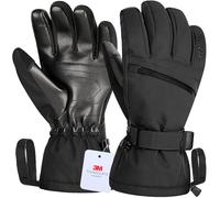 Unigear Guantes de Esquí Impermeable Super Cálido Calientes Nieve Snowboard Pantallas Táctiles Anti-Viento Antideslizante Esquiar Acampada y Senderismo Ciclismo Deportes Invierno Unisex