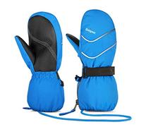 Unigear Guantes de esquí Infantiles Impermeables y Resistentes al Viento, Guantes de Nieve Transpirables, térmicos y cálidos, Guantes de Invierno para niños y niñas de 2 a 8 años