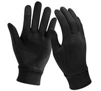 Unigear Guantes Running Correr Pantalla Táctil Guantes Primera Capa para Actividades al Aire Libre Senderismo,Corriendo,Senderismo,Viajes,Carrera,Ciclismo, Otoño e Invierno o Forro de Guantes Ciclismo