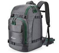 Unigear Bolsa para Botas de Esquí Mochila con Compartimientos de Botas Ropa Casco y Correa para Tabla de Snowboard Gran Capacidad de 55L de Hombre y Mujer Unisex