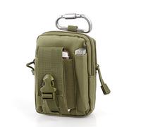 Unigear Riñonera Táctica Hombre, EDC 1000D Bolsa Cintura/Bolsa Multifuncional con Mosquetón para Ciclismo, Senderismo, Montañismo, Correr, Deportes al Aire Libre