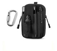 Unigear Riñonera Táctica Hombre, EDC 1000D Bolsa Cintura/Bolsa Multifuncional con Mosquetón para Ciclismo, Senderismo, Montañismo, Correr, Deportes al Aire Libre