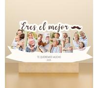 UNIGIFT Regalos Navidad Personalizados para Abuelo, Lampara con Foto