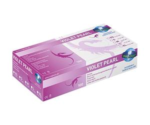 Unigloves, **Colour morado** De seguridad una vez que el - guante de examen, talla M (1 x 100 piezas)