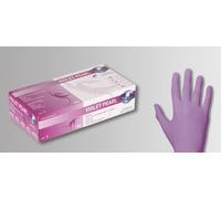 Unigloves, **Violeta** Nitrilo desechables - guante de examen, tamaño S (1 x 100 piezas)