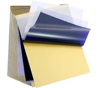 Unihuby 100pcs Stencil Tattoo Transfer Papel A4, Transfer Tattoo Stencil Papel de Transferencia de Tatuajes A4 Papels de Tatuaje