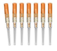 Unihubys Agujas de perforación de catéter 50PCS Agujas de perforación de nariz y calibre 14 Agujas de catéter IV Kit de perforación de tatuaje Suministros de perforación (14G)