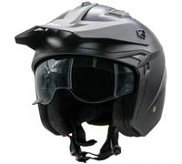 UNIK PLUTON DV NEGRO MATE H- 22.06 CASCO TRIAL - Color: NEGRO, Talla: Talla XS