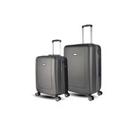 Unik REVOLUTION Juego Maletas de Viaje - Set Maletas de Viaje 2 Piezas - Juego de Maletas 2 Piezas - Maleta de Mano y Maleta Mediana (Grey)