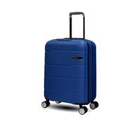 Unik REVOLUTION Maleta de Viaje, Set de 3 Tamaños (20/24/28 Pulgadas), ABS Resistente, TSA, Ruedas Dobles 360°, Expandible, Turquesa (Blue)