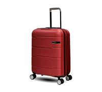 Unik REVOLUTION Maleta de Viaje, Set de 3 Tamaños (20/24/28 Pulgadas), ABS Resistente, TSA, Ruedas Dobles 360°, Expandible, Turquesa (Coral)