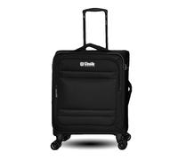 Unik REVOLUTION Maleta de Cabina 55x40x20 cm 2.2 kg 36L - Apta como Equipaje de Mano en la mayoría de Aerolíneas, Trolley Ligero con 4 Ruedas Dobles 360°, Cerradura TSA, Nylon Resistente - (Negro)