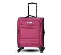 Unik REVOLUTION Maleta de Cabina 55x40x20 cm 2.2 kg 36L - Apta como Equipaje de Mano en la mayoría de Aerolíneas, Trolley Ligero con 4 Ruedas Dobles 360°, Cerradura TSA, Nylon Resistente - (Burdeos)