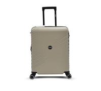 Unik REVOLUTION Maleta de Cabina Expandible 55 cm (34-41 L) - Rígida y Ligera, ABS Reciclado, 4 Ruedas Dobles 360°, Candado Integrado, Equipaje de Mano Taupe