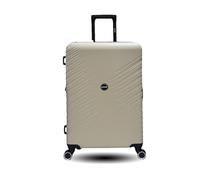 Maleta Mediana Expandible ABS Equipaje de Mano Maletas de Viaje Ligeras Rígidas con Trolley en 5 Colores con 4 Ruedas Dobles Giratorias 360º, Diseño Moderno y Duradero M(67x46x30CM), 70L - (Taupe )