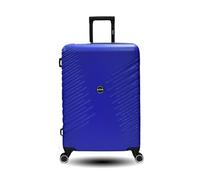 Maleta Mediana Expandible ABS Equipaje de Mano Maletas de Viaje Ligeras Rígidas con Trolley en 5 Colores con 4 Ruedas Dobles Giratorias 360º, Diseño Moderno y Duradero M(67x46x30CM), 70L - ( Azul )