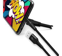 UNIKAB Cinekab - Cable USB a tipo C, MFI, 1,2 m, 2,4 A, con función de soporte, color blanco