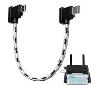 Unikeen Cable de Mando a Distancia Micro USB a Tipo C para Drones 14.5 cm Cable de Transferencia Cables OTG para DJI Mavic Mini/SE/Air/Pro/Spark DJI Phantom 3