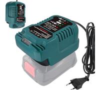 UNIKI Cargador rápido de repuesto para Bosch Casa y Jardín 18 V Charger Station Compatible con Bosch Casa y Jardín Batería 1600A005B0 1600A011T8 1600A00Dd7 batería