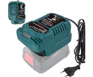 UNIKI Cargador rápido de repuesto para Bosch Casa y Jardín 18 V Charger Station Compatible con Bosch Casa y Jardín Batería 1600A005B0 1600A011T8 1600A00Dd7 batería