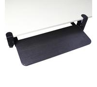 Unikicool Bandeja Teclado Bajo Mesa,Bandeja para Teclado,Soporte Teclado Ordenador,Porta Teclado ExtraíBle con Abrazadera C,Soporte Teclado Ordenador Bajo Mesa,ErgonóMico,Altura Ajustable