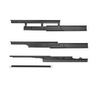 Unikicool Correderas Extensibles para Mesa de Comedor,Rieles de extensión for mesas,Rieles Ocultos con Cierre Suaves,guías de extensión Lateral Resistentes,Fuerte y Estable,para Mesa de Comedor