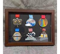 Unikicool Medalla Caja Expositora Insignias,Medalla Deportes Cuadro Mostrar,Caja Sombra para Medallas,Medalla Deportes Cuadro Mostrar,FáCil Limpiar,para Exhibir Deportivo,Medall,Certificado,Fotos
