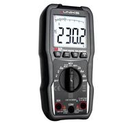 UNIKS | Multímetro Digital Profesional TRMS - Multímetro M12 6000 Conteo - Tester Digital con Pantalla LCD y Luz LED - Multímetro Digital con Detección de NCV Sin Contacto y Filtro Paso Bajo