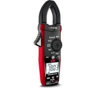 UNIKS - Pinza amperimétrica TRMS Digital C8 - Comprobador digital profesional 600 A - Medidor de corriente AC-DC Pantalla LCD y luz LED - Amperómetro ideal para fotovoltaica