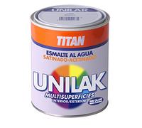 Unilak Esmalte Laca Universal Multisuperficies Satinado Negro 375 ml
