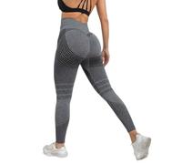 unilarinna Leggings 3D anticelulíticos para mujer, push up, bota sexy, leggings de compresión para mujer, pantalones de yoga con control de abdomen, opacos, moldeadores de figura, moldeadores para