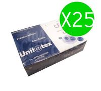 UNILATEX PRESERVATIVOS NATURALES 144 UDS X 25 UDS