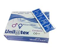 Unilatex Preservativos Naturales sin fragancia, de caucho - 144 Unidades